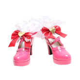Anime Aikatsu! Cosplay Ichigo Hoshimiya Cosplay Shoes